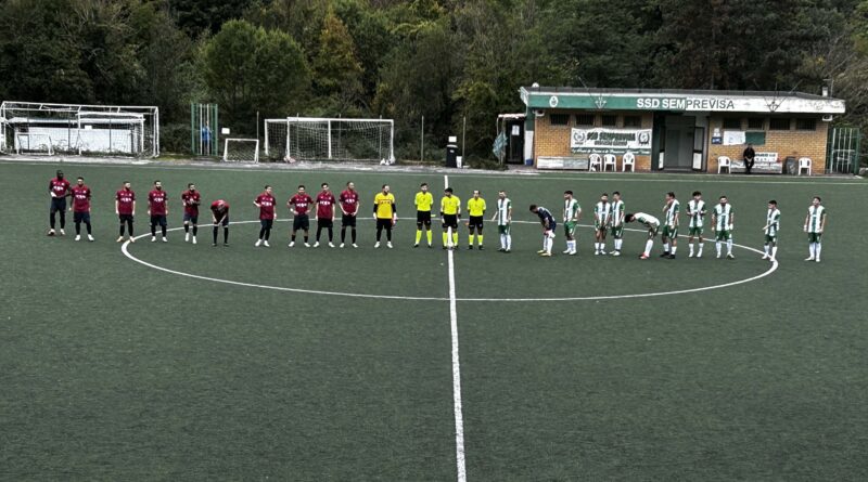 Calcio – Semprevisa – Ceccano Calcio 1920 0-2.